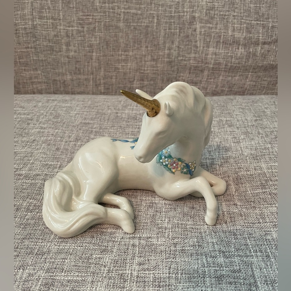 Lenox China Jewels Collection Porcelain Hand-Painted Unicorn Figurine